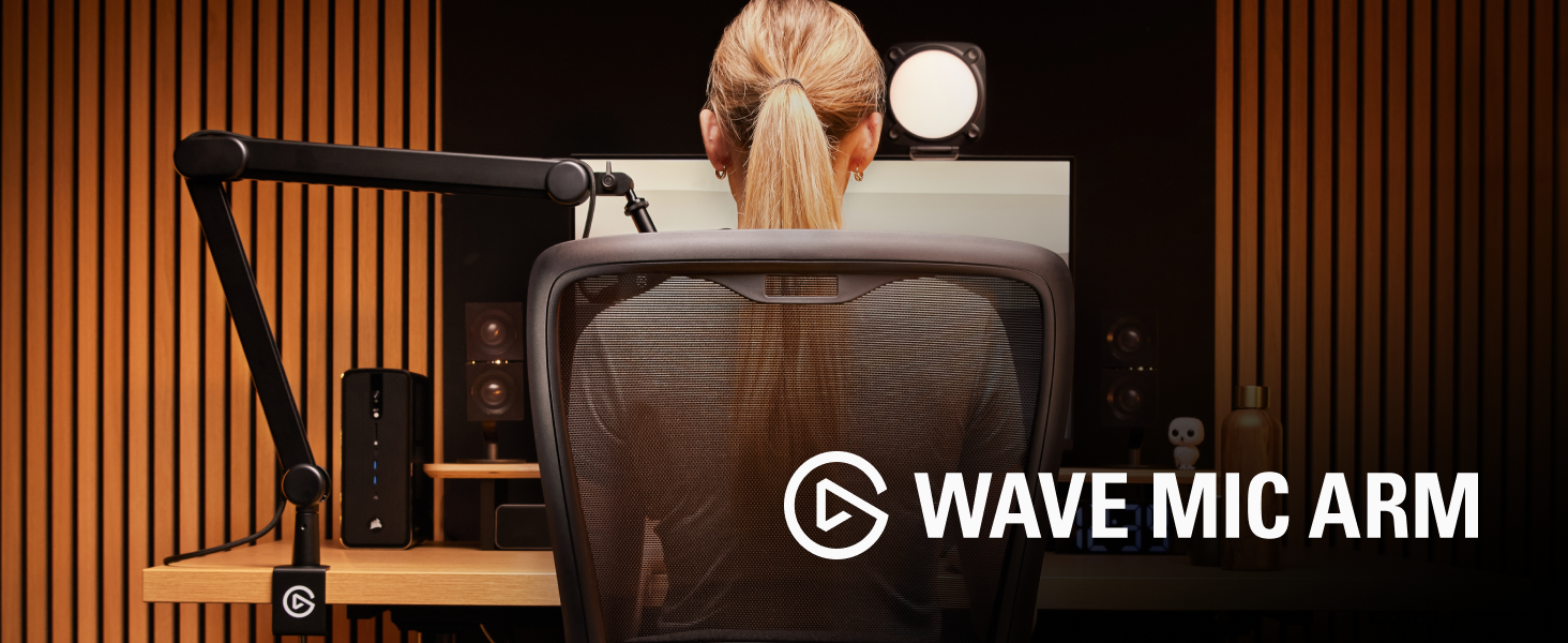 Amazon.com: Elgato Wave Mic Arm – Studio Boom Arm for Streaming